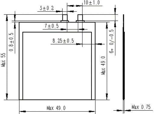 格瑞普超薄異形電池 格瑞普超薄異形電池