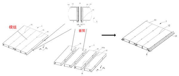 寧德時(shí)代麒麟電池內(nèi)部堆疊示意圖 寧德時(shí)代麒麟電池內(nèi)部堆疊示意圖