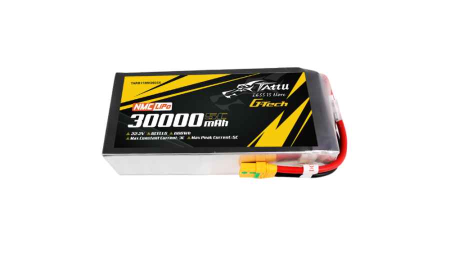 TATTU NMC811軟包30000mAh無人機(jī)電池