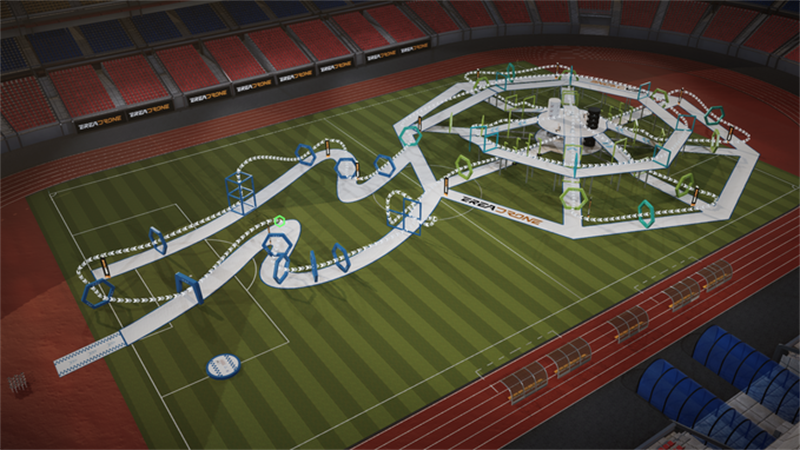 2024世界無人機(jī)錦標(biāo)賽賽道示意圖 2024世界無人機(jī)錦標(biāo)賽賽道示意圖